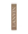 Lanvin Men's Signature Fringed Wool Scarf