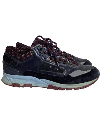 Lanvin Men's Suede Runners Ds Sneaker (authentic Pre-loved)