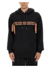Lanvin Curblace Oversized Hoodie In Black