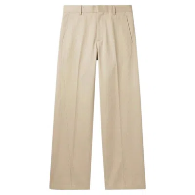 Pre-owned Lanvin Men's Trousers L In Beige