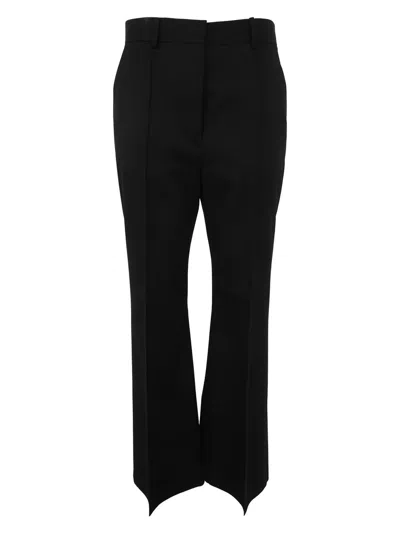 LANVIN MEN'S TUXEDO CIGARETTE TROUSERS