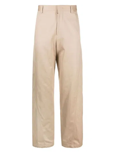 LANVIN MEN'S TWISTED CHINO PANT