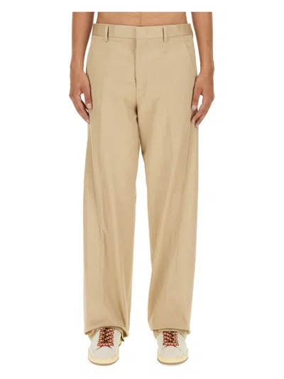 LANVIN MEN'S TWISTED CHINO PANTS