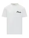 Lanvin White Crew Neck T-shirt In White