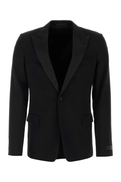 Lanvin Wool Blazer In Black