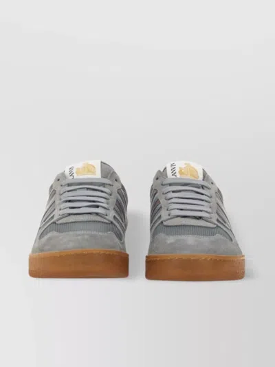 Lanvin Mesh Suede Nappa Leather Sneaker