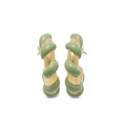 LANVIN METAL EARRINGS