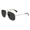 Lanvin Metal Men's Sunglasses In Grey