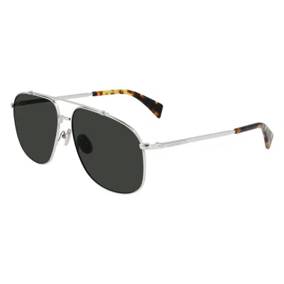 Lanvin Metal Men's Sunglasses In Grey