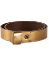 Lanvin Metallic Belt In Gold