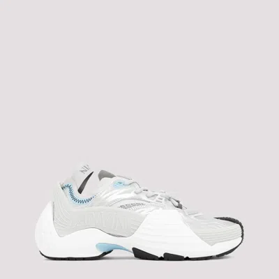 Lanvin 30mm Flash-x Mesh Sneakers In Metallic