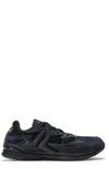 Lanvin Low Top Sneakers With Suede Panelled Design In Blue