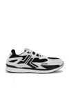 Lanvin Men Meteor Sneakers In Black & White