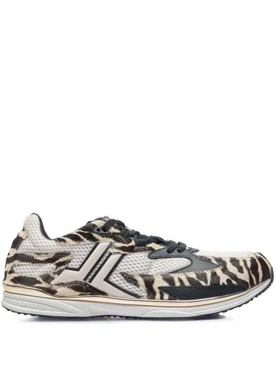 Lanvin Meteor Trainers In White