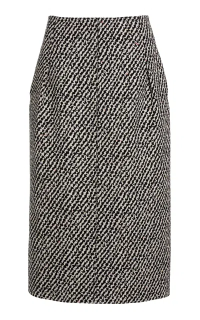 Lanvin Mid-rise Jacquard Midi Skirt