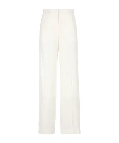 LANVIN LANVIN DART DETAILED STRAIGHT LEG TROUSERS