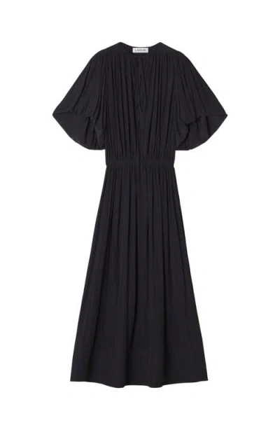 LANVIN LANVIN MIDI DRESS IN CHARMEUSE