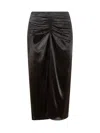 Lanvin Midi Skirt In Black
