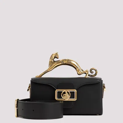 Lanvin Mini Cat Handbag In Black