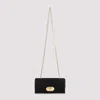 Lanvin Black Solid Clutch In Black