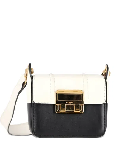 Pre-owned Lanvin Mini Jiji Crossbody Bag In Black