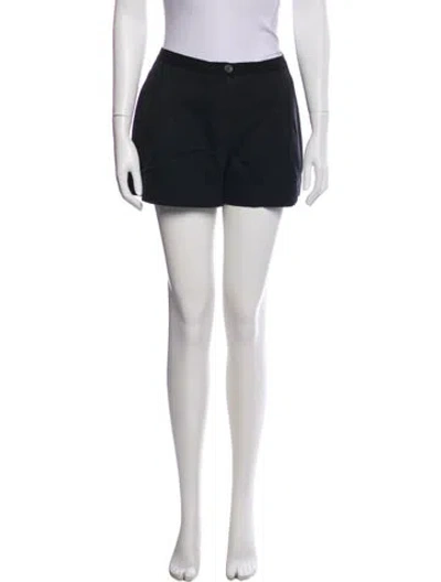 Pre-owned Lanvin Mini Shorts In Black