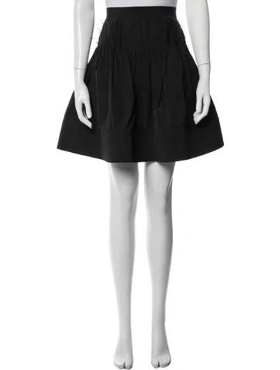Pre-owned Lanvin Mini Skirt In Blue
