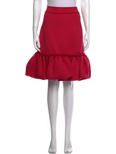 Pre-owned Lanvin Mini Skirt In Pink
