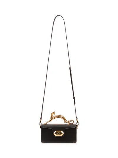 Lanvin Mini Top Handle Handbag In Black
