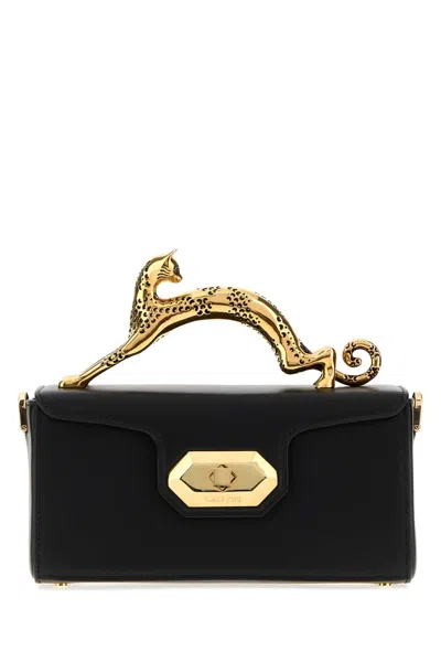 Lanvin Mini Top Handle Handbag In Black