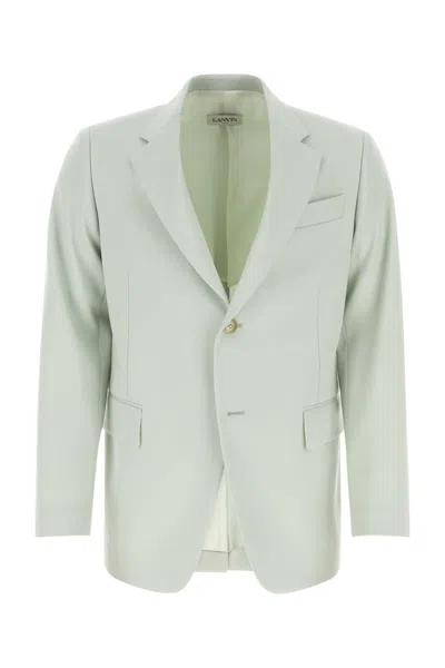 LANVIN LANVIN MINT GREEN WOOL BLAZER