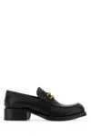 Lanvin Moccasters In Black
