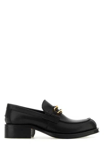 Lanvin Moccasters In Black