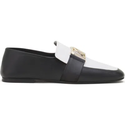 Lanvin Round-toe Loafers In Black