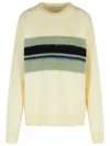 Lanvin Multi Wool Blend Sweater Men In Multicolor