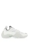 Lanvin Flash-x Mesh Upper Sneakers With Textured Panels