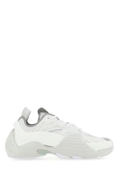 LANVIN MULTICOLOR FABRIC AND RUBBER FLASH-X SNEAKERS