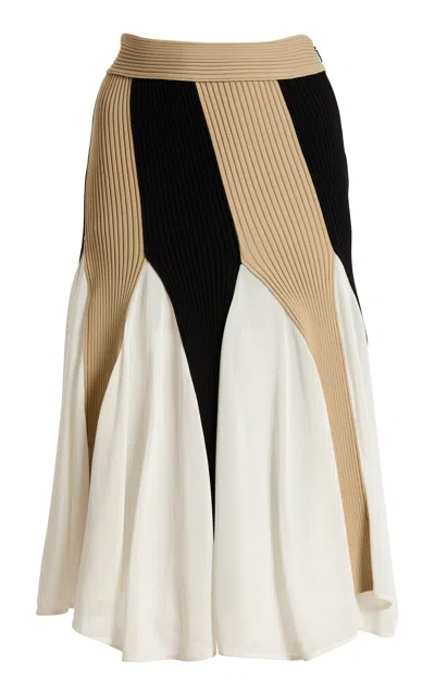 Lanvin Multi-panel Midi Skirt