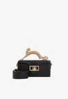 Lanvin Sculptured Jewelry Top Handle Shoulder Bag