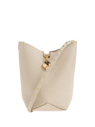 Lanvin Nano Catch Bucket Bag In Neutral