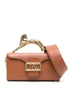 Lanvin Nano Pencil Cat Tote Bag In Brown