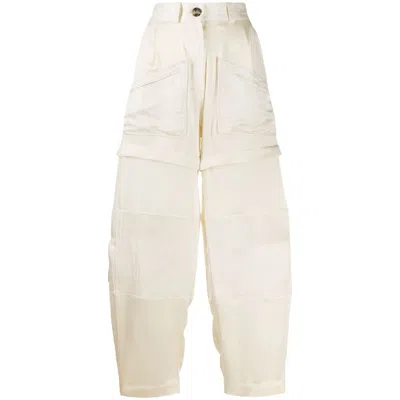 LANVIN NEUTRAL PANTS