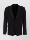Lanvin Single-breasted Button-fastening Blazer In Black