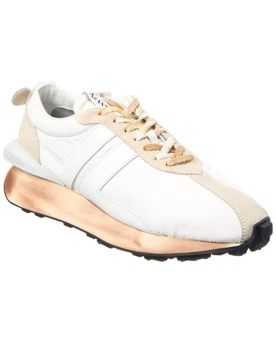 Lanvin Nylon & Suede Running Sneaker
