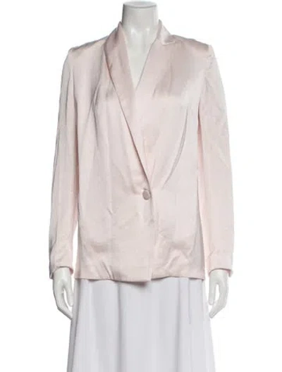 Pre-owned Lanvin Nylon Blazer In Pink
