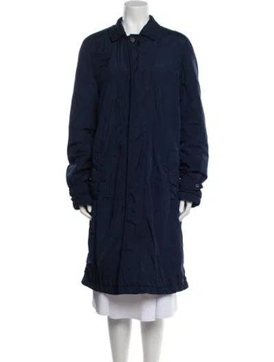 Pre-owned Lanvin Nylon Denim Jacket In Blue