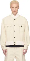 Lanvin Button-up Bomber Jacket In Neutral