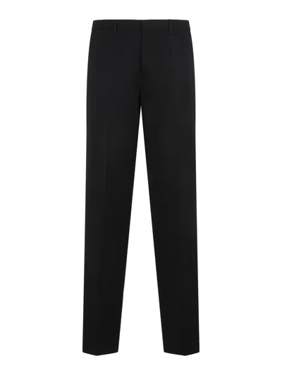 Lanvin Old Cigarette Pants In Animal Print