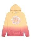 Lanvin Ombre Palm-tree Hoodie In Multi