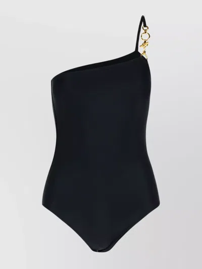 Lanvin Black Swimsuit In Polyamide Blend